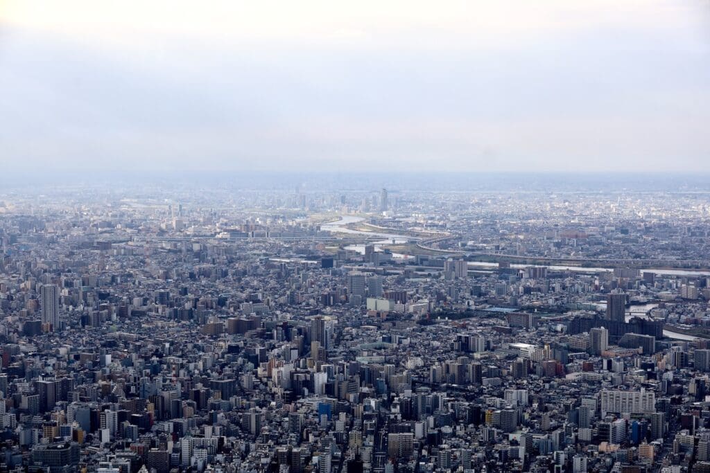 View from the Tembo Deck (Floor 350)