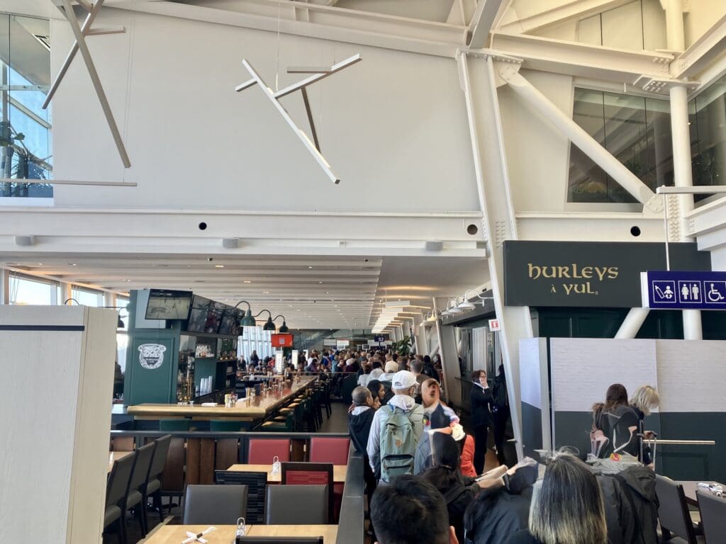 The Long Line to Board My Flight to Tokyo Narita