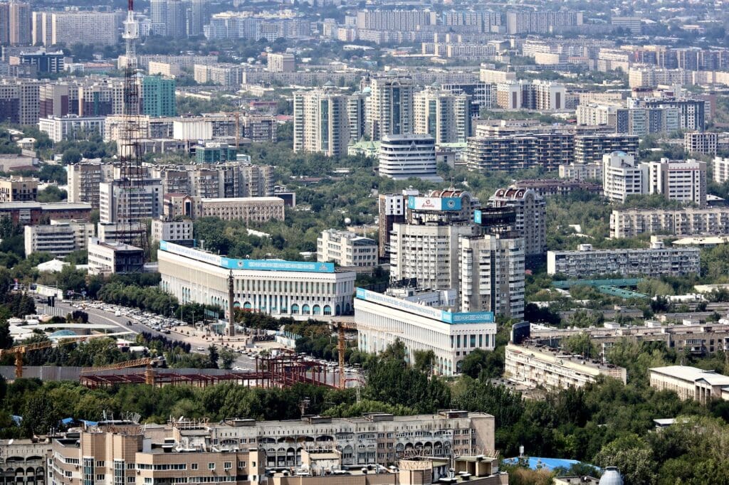 Almaty Skyline from Kok Tobe