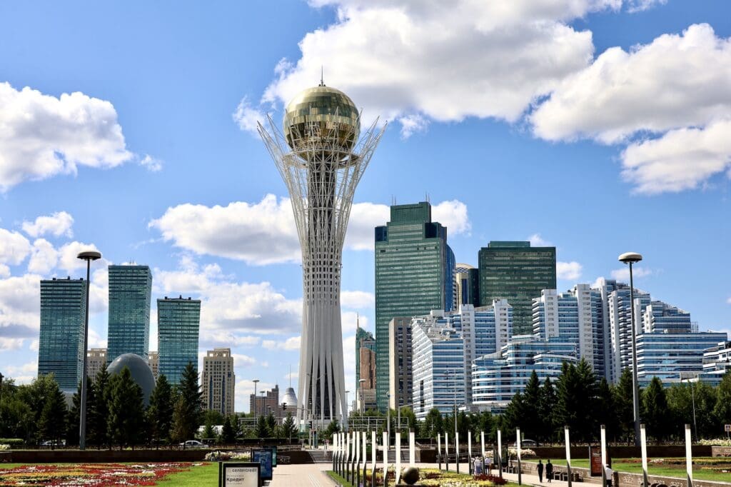 Bayterek Tower in Astana
