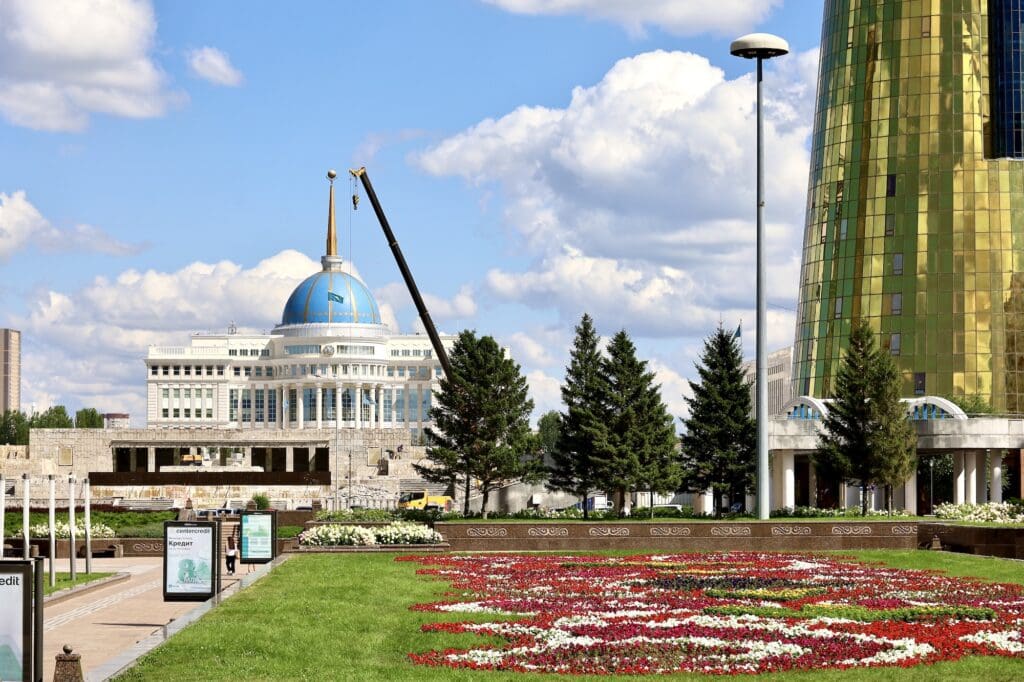 Construction Near the Presidential Palace