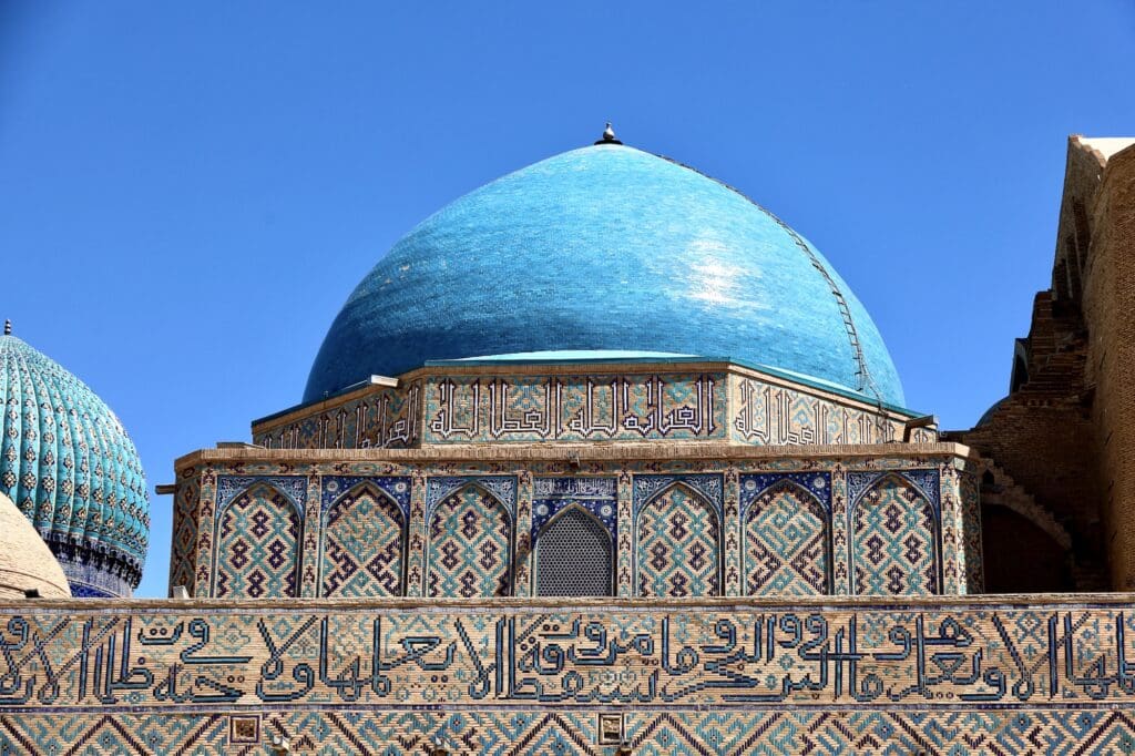 Dome of the Mausoleum of Khoja Ahmed Yasawi