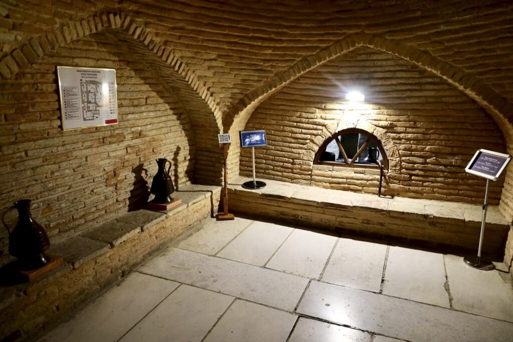 Eastern Bathhouse Interior - Hot Water Room