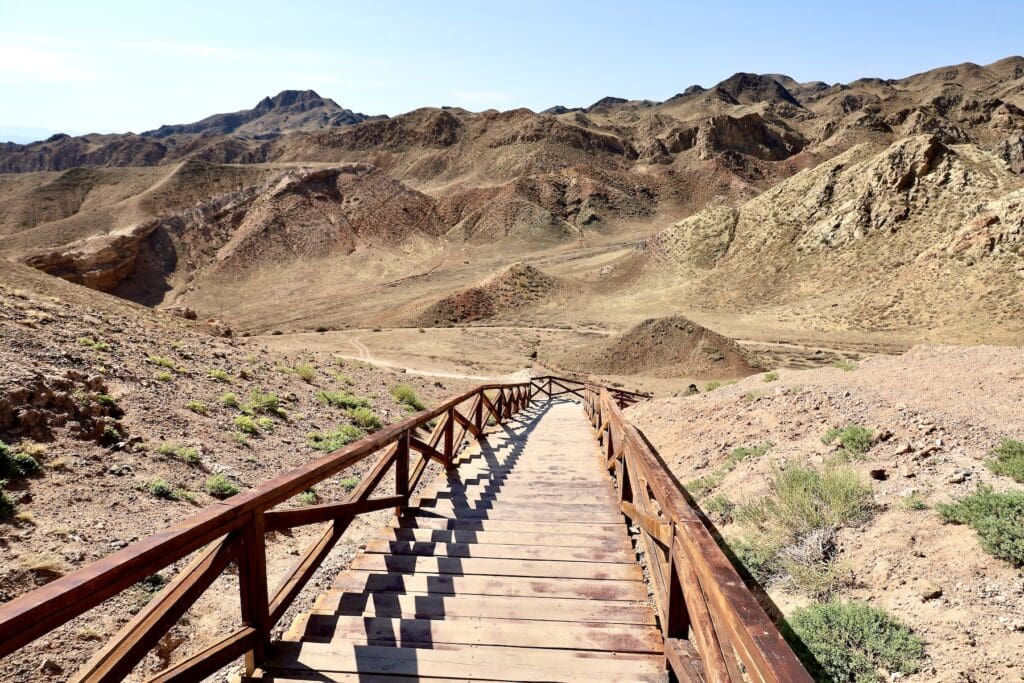 Charyn Canyon Steps
