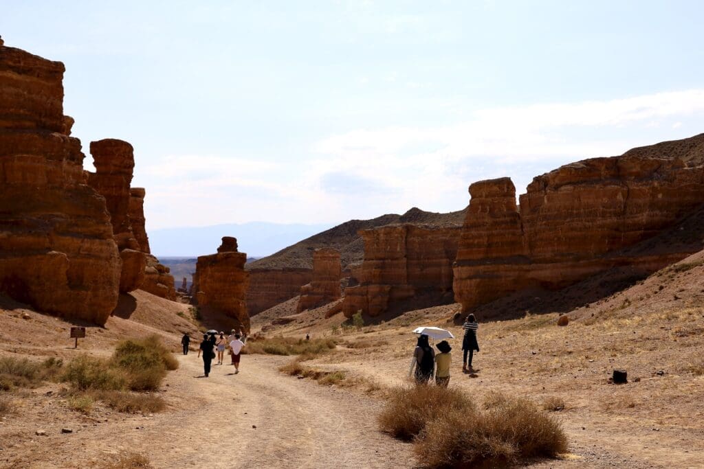 Charyn Canyon Hiking Path
