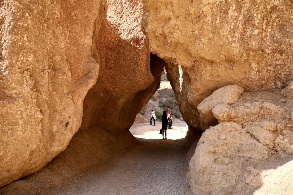 The Rock Tunnel at Charyn Canyon