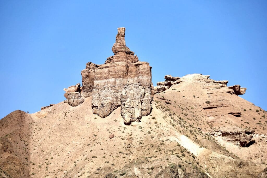 One Last View of Charyn Canyon
