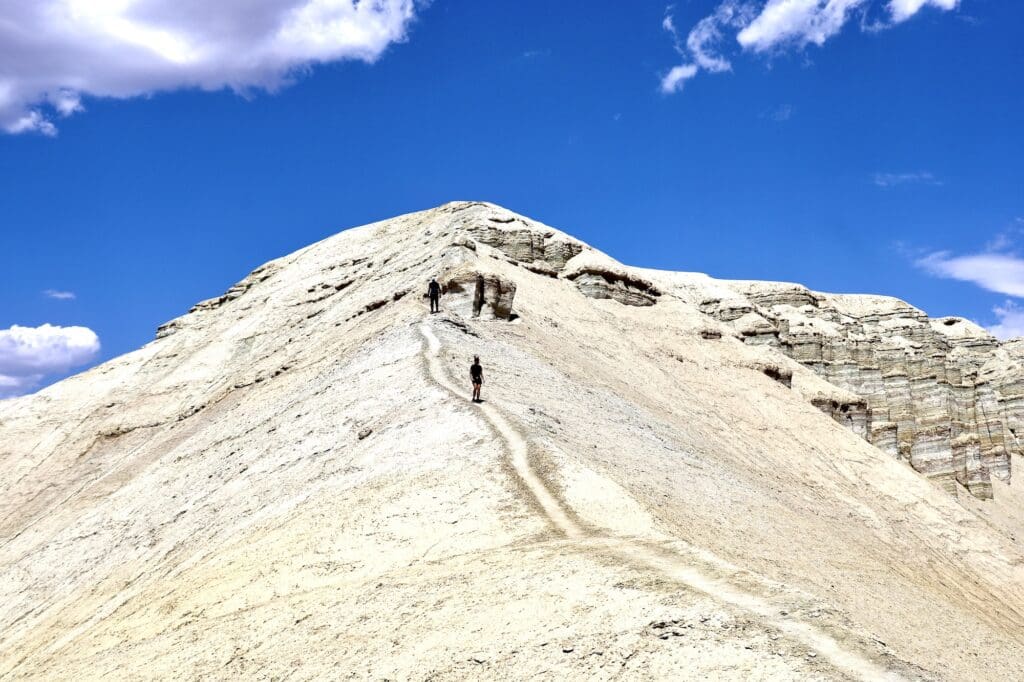 Three Group Members Continuing to the Summit