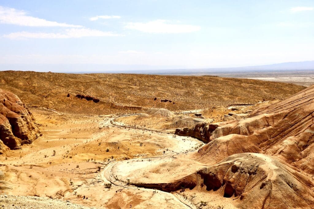 The View of the Dry River Bed (Close to the Top)