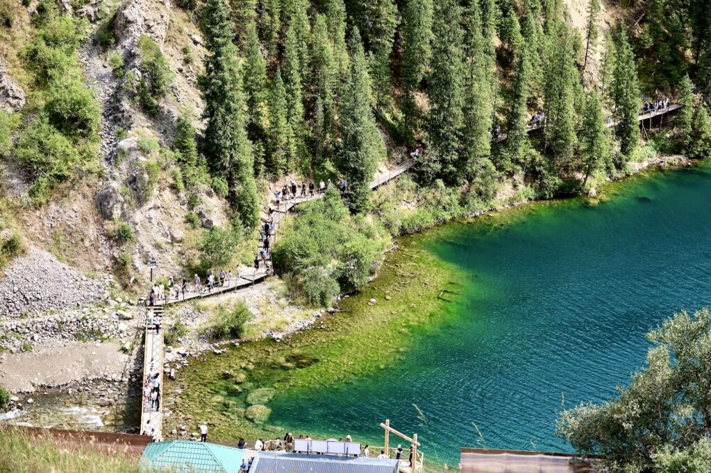 Walking Path Around (Not Entirely) Kolsay Lake