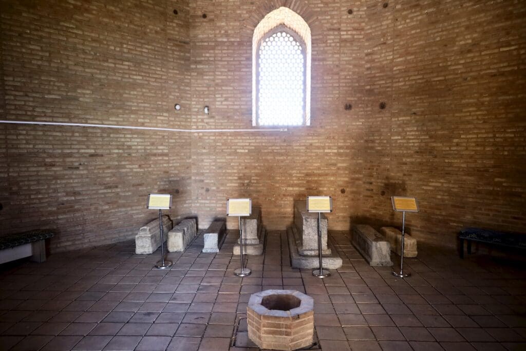 Inside the Mausoleum of Rabia Sultan Begum