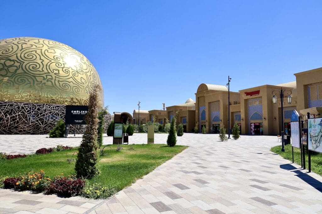 Magnum Supermarket (Far Right) - Turkistan