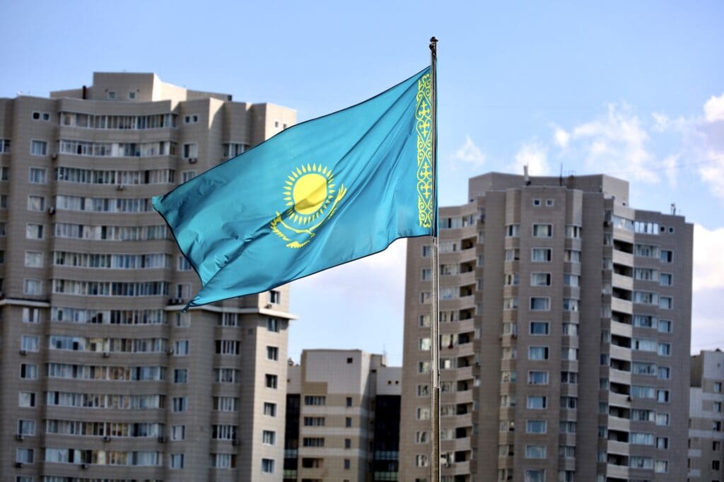 Flag of Kazakhstan