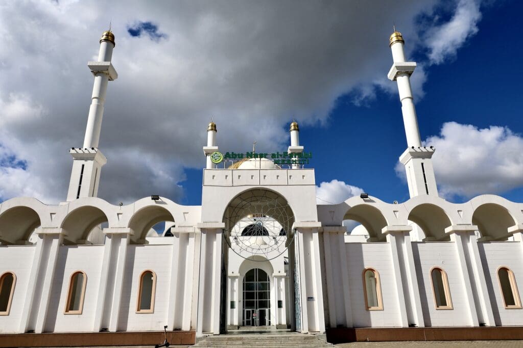 Nur Astana Mosque Entrance