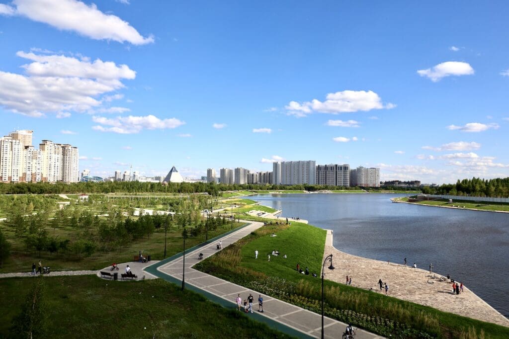 Ishim River Embankment