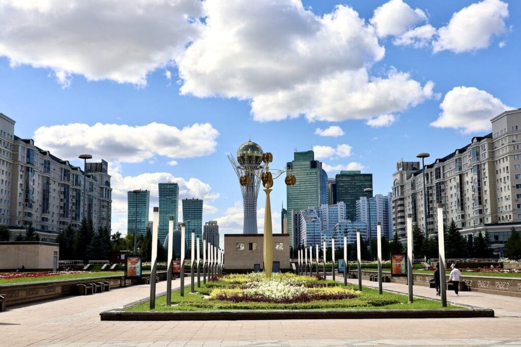 Modern Buildings in Astana