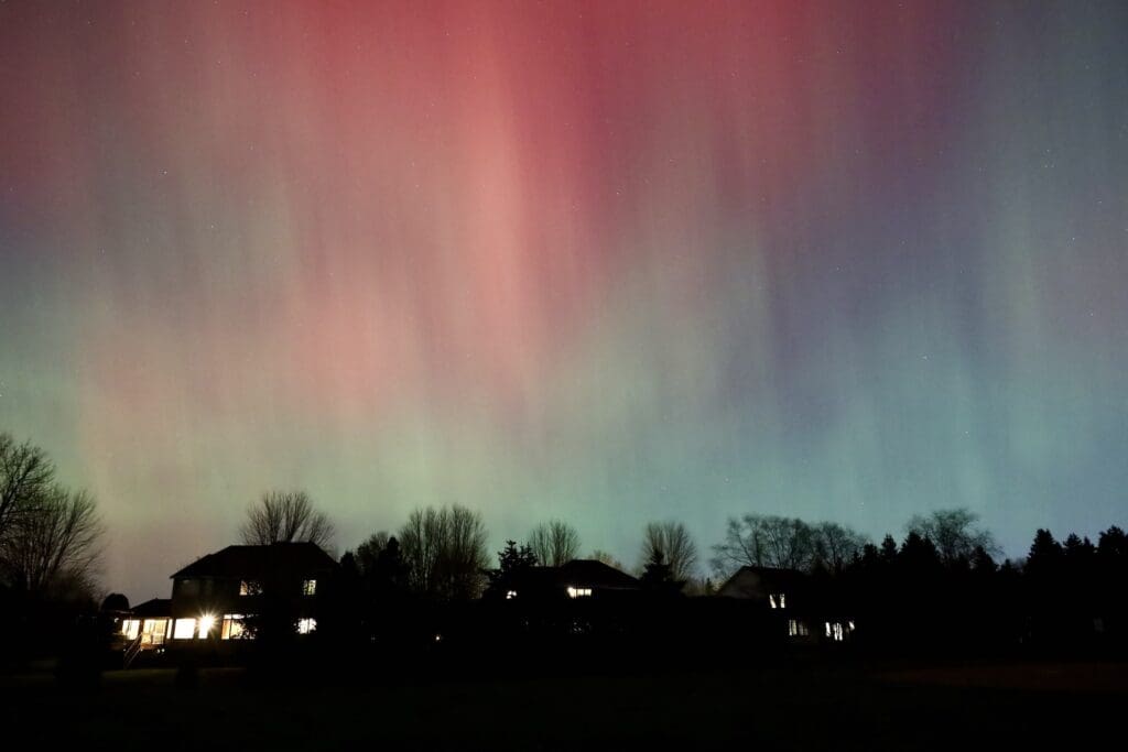 Northern Lights - Rice Marsh Lake Park (Chanhassen)