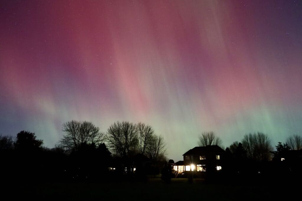 Northern Lights - Rice Marsh Lake Park (Chanhassen)