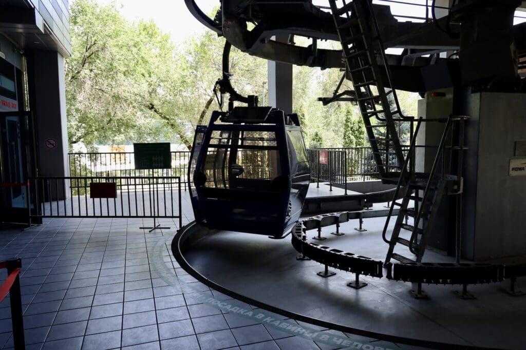 One of the Cable Cars - Kok Tobe