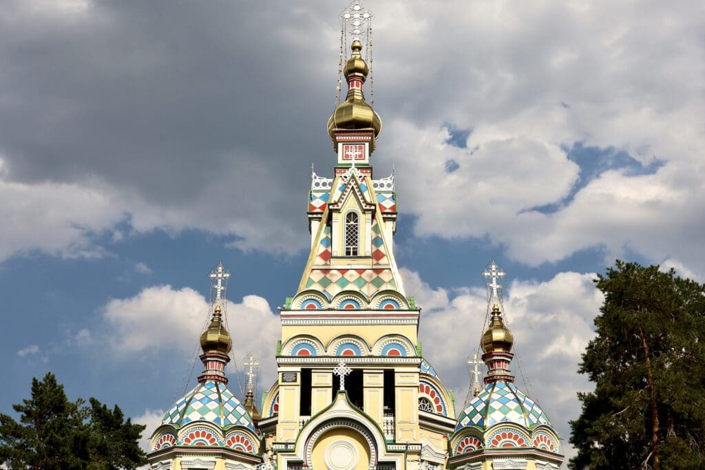 The Top of the Ascension Russian Orthodox Cathedral