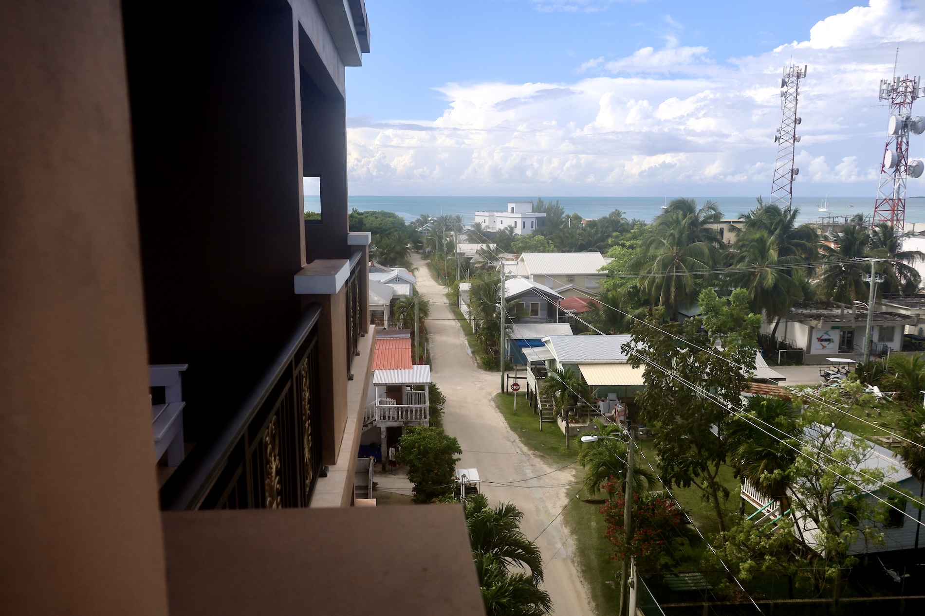 View from My Balcony - Coral View Hotel
