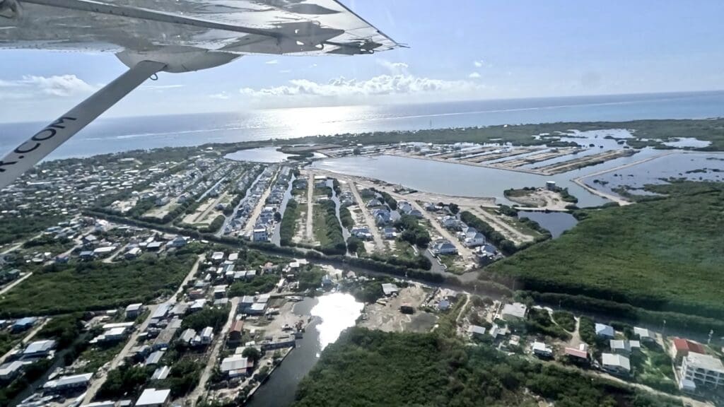 Approaching San Pedro Airport
