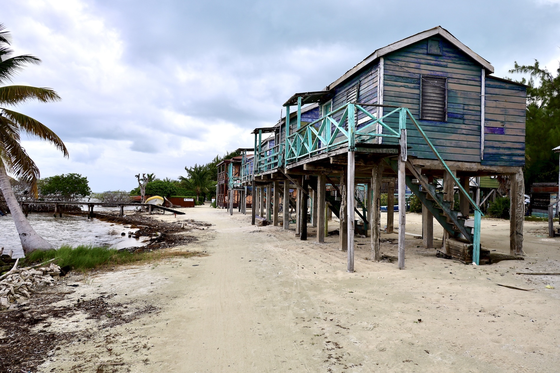 Houses on Stilts - Caye Caulker, Belize