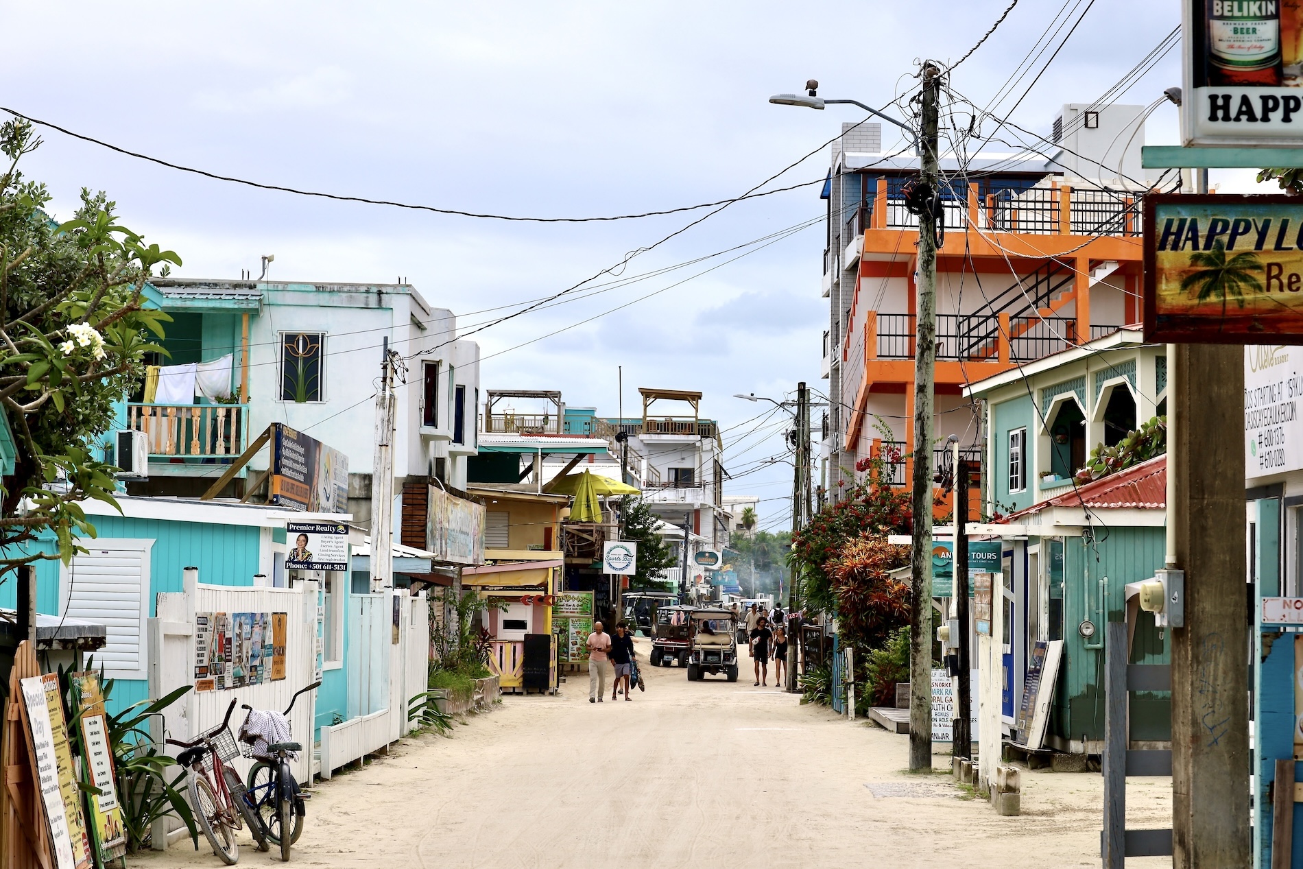 Walking the Streets of Caye Caulker