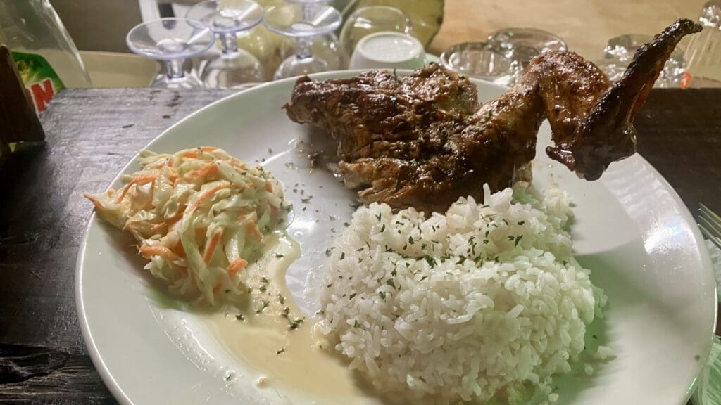 Dinner at Chef Kareem's Unbelizable Lunch