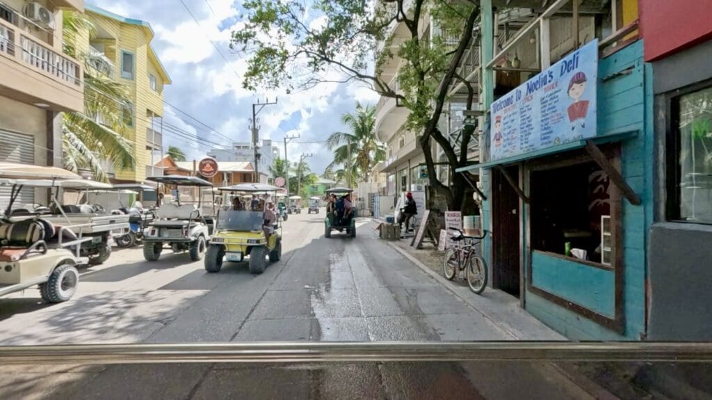 Driving My Golf Cart in San Pedro