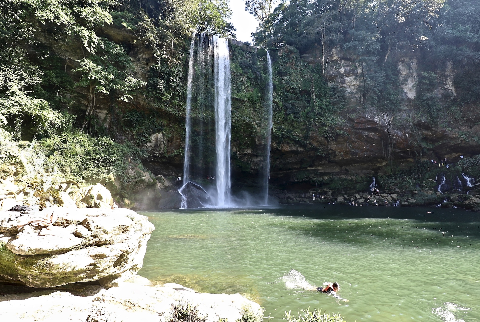 The Swimming Area at Misol Ha
