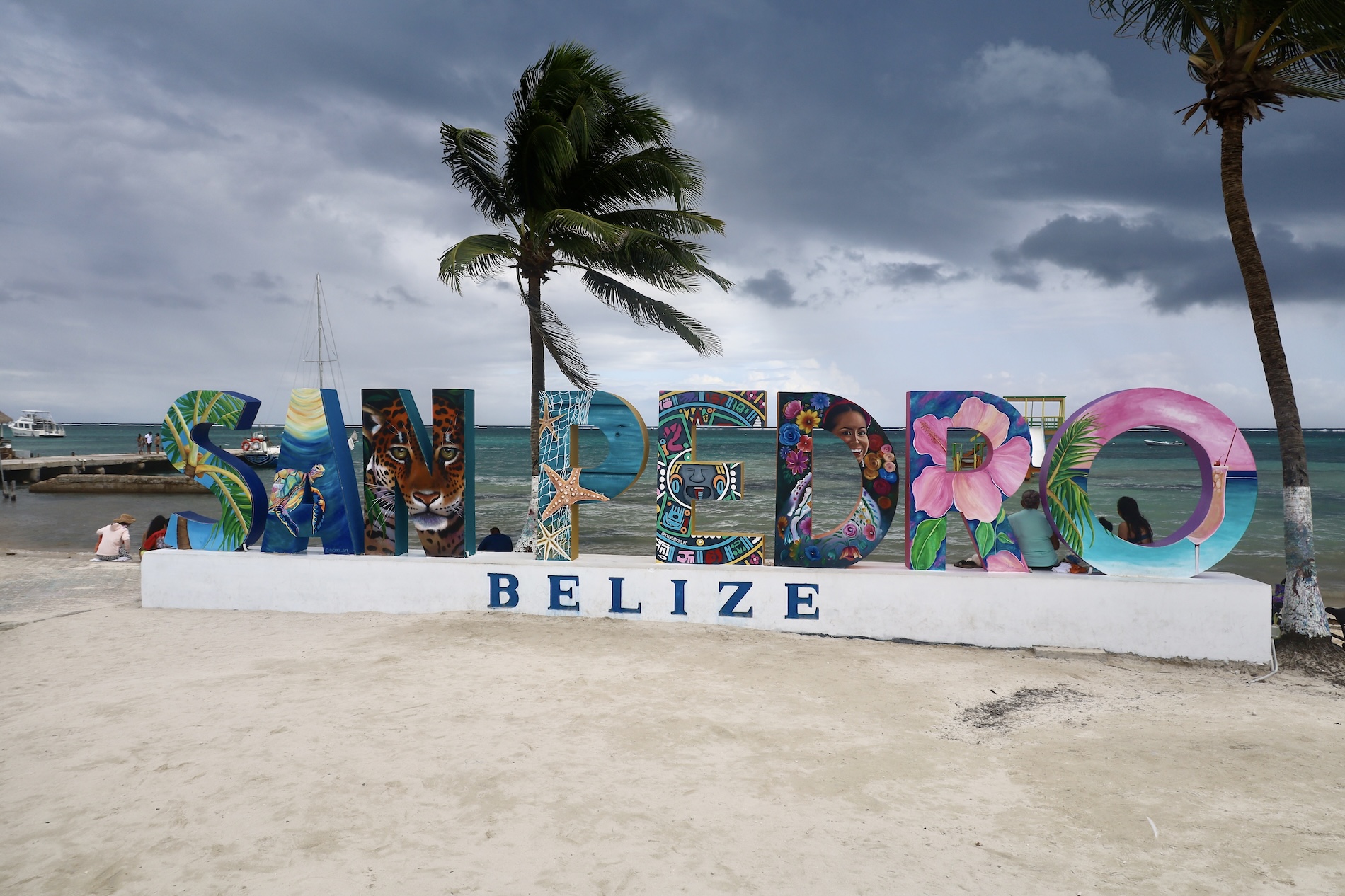 San Pedro Sign - Ambergris Caye, Belize