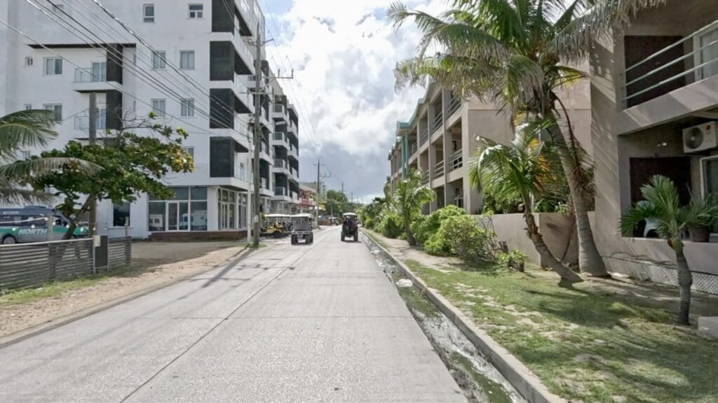 Buildings in San Pedro, Belize