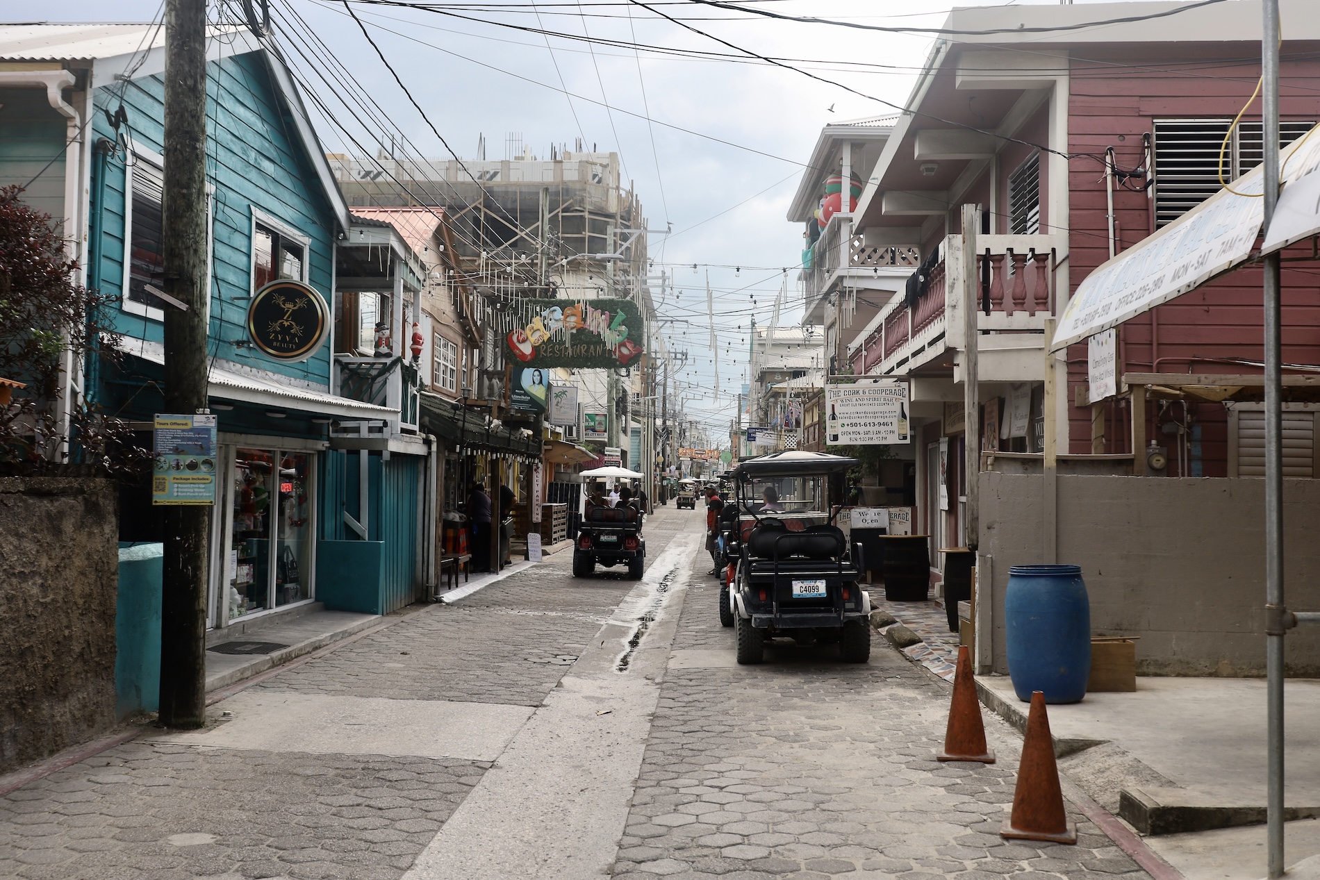 Streets of San Pedro, Belize