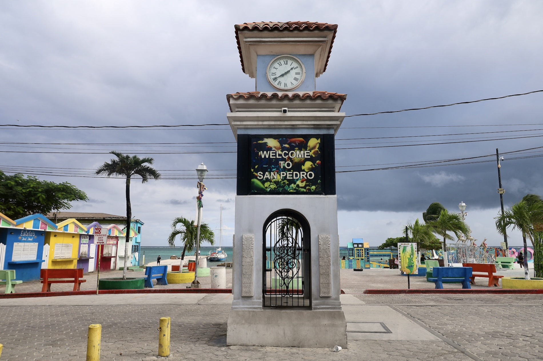 San Pedro's Main Tourist Area