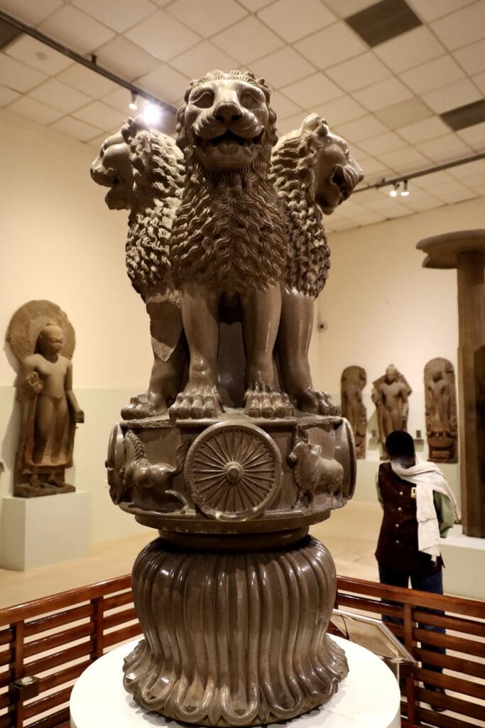 Top of the Ashoka Pillar