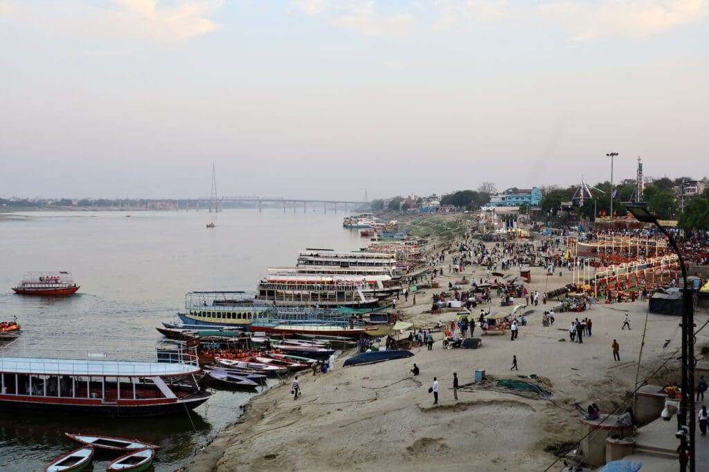 Walking Towards the Assi Ghat