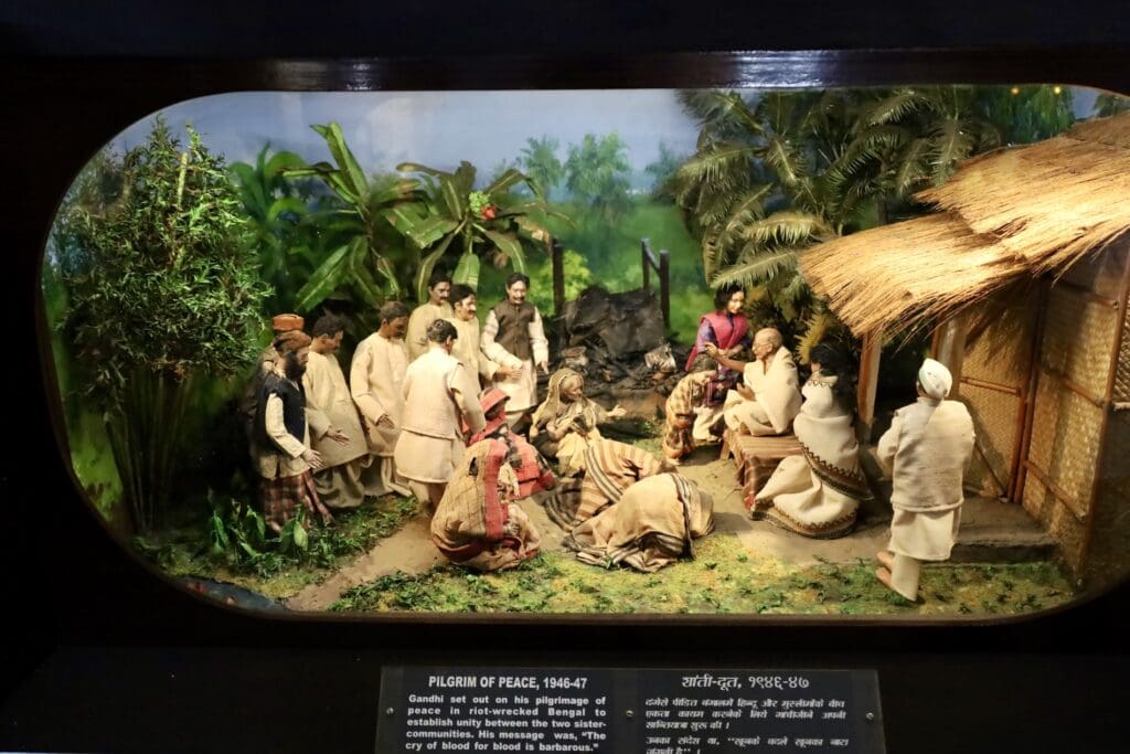 Diorama of the Pilgrimage of Peace