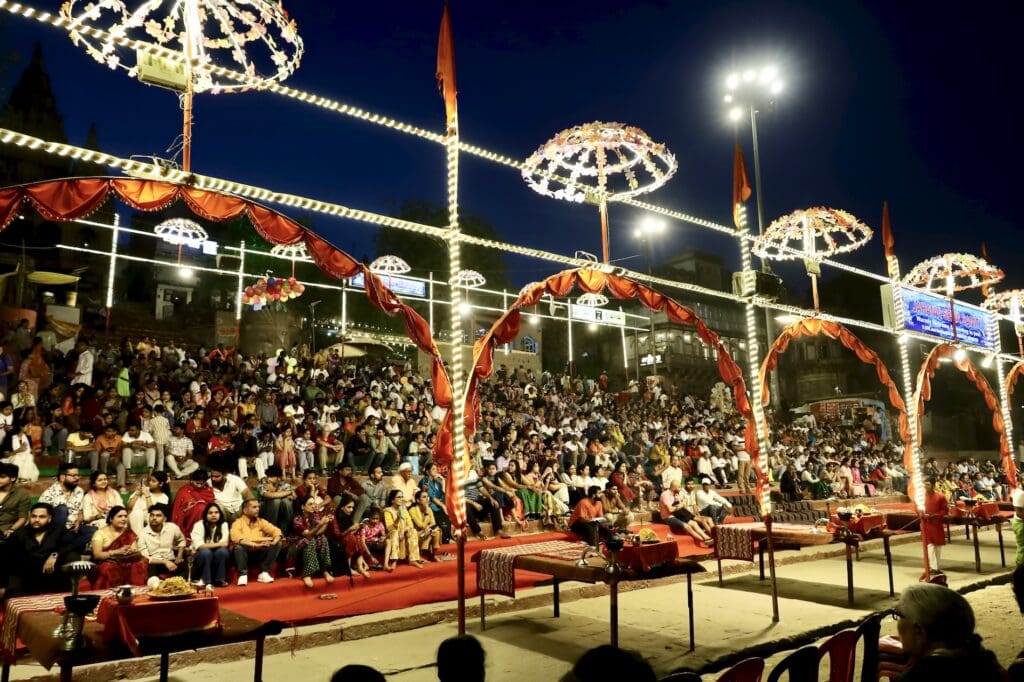 My View of the Ganga Aarti