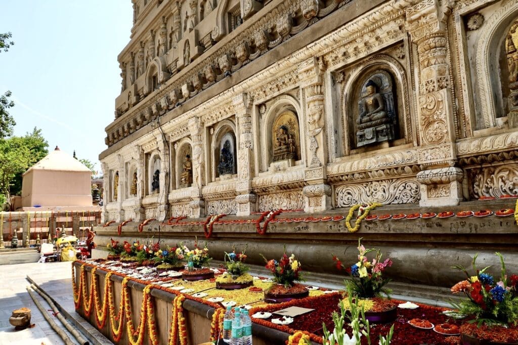 Offerings Near Mahabodhi Temple