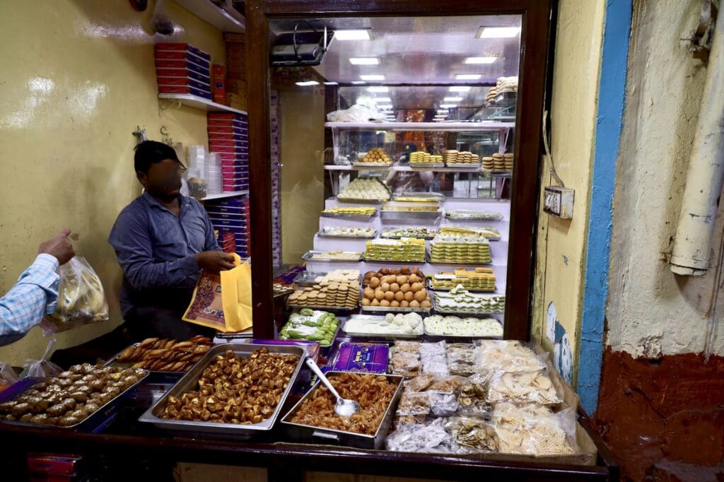 A Street Vendor in the Varanasi Old City