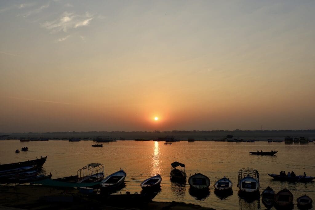 Sunrise Over the Ganges - Varanasi, India