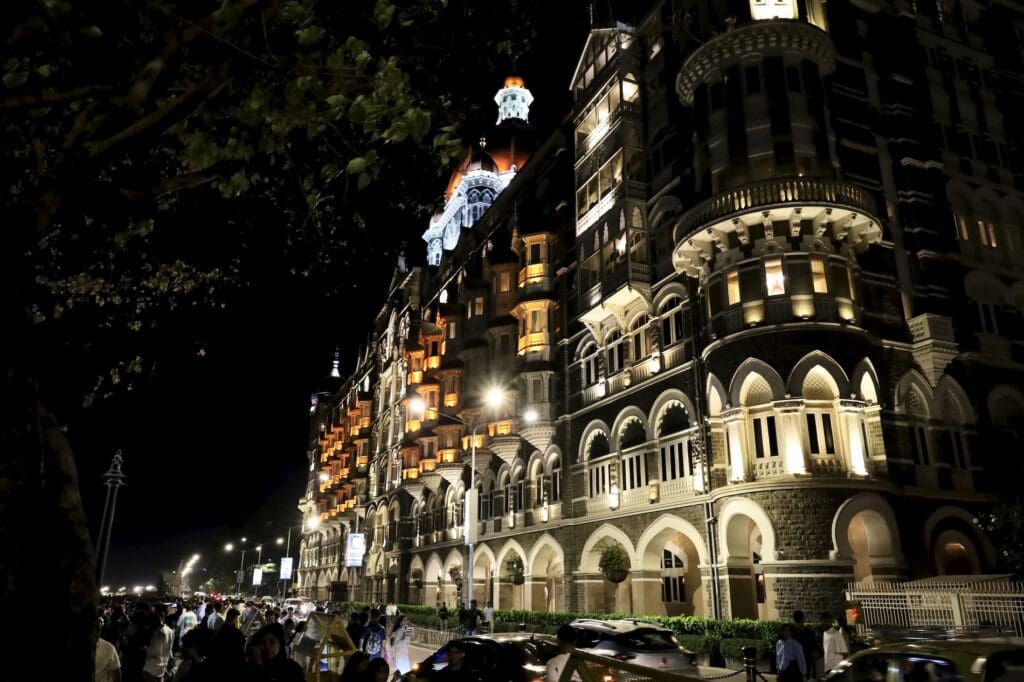 The Taj Mahal Palace Hotel at Night