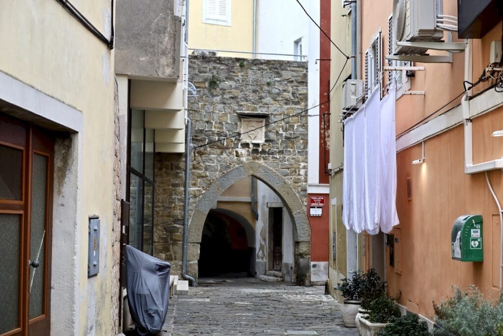 The Narrow Streets of Piran, Slovenia