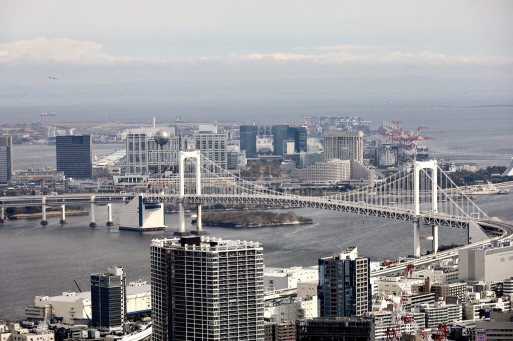 Odaiba Area from Tokyo Tower