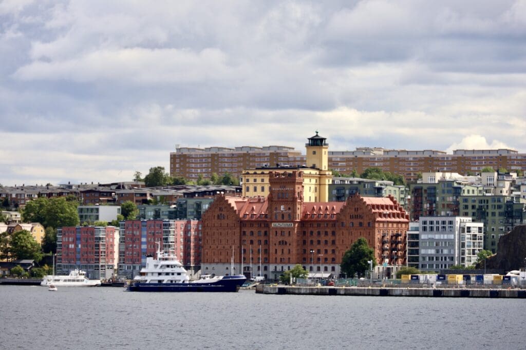 Elite Hotel Marina Tower Viewed From Skeppsholmen