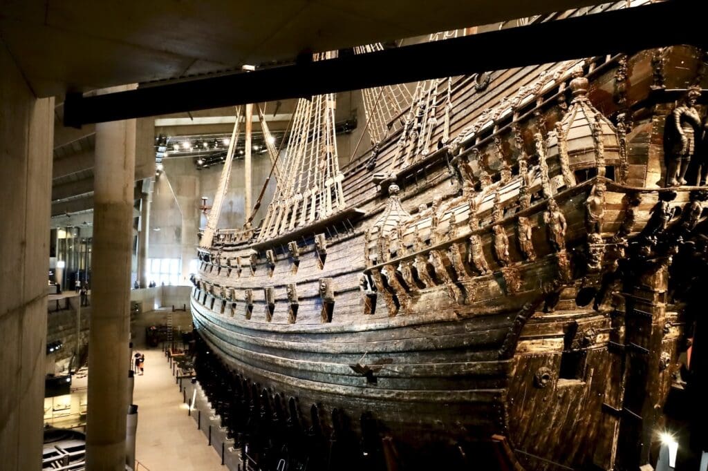 The Historic Vasa Ship Inside the Vasa Museum