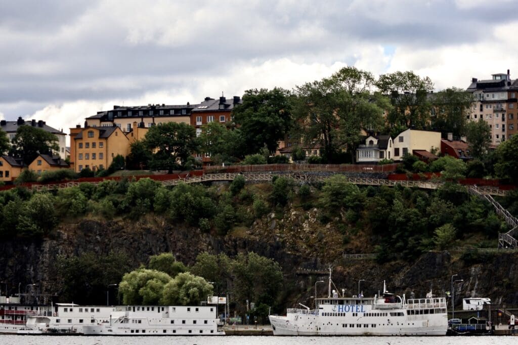 Views Toward Monteliusvägen and Södermalm