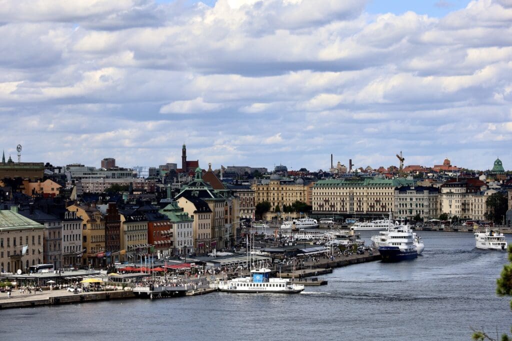 Views of Gamla Stan and Stockholm’s Waterfront from Södermalm