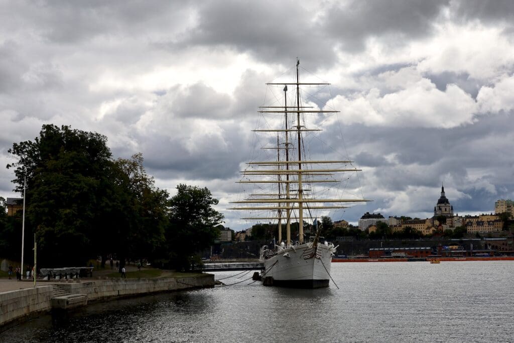 af Chapman Moored at Skeppsholmen